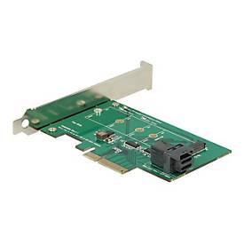 Image of Delock PCI Express Card > 1 x internal NVMe M.2 PCIe / 1 x internal SFF-8643 NVMe - Speicher-Controller - M.2 Card - PCIe 3.0 x4