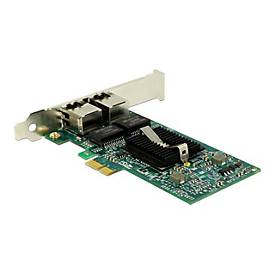 Image of Delock PCI Express Card > 2 x Gigabit LAN - Netzwerkadapter - PCIe 2.0 - Gigabit Ethernet x 2