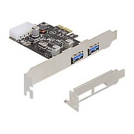 Image of Delock PCI Express card > 2x USB 3.0 - USB-Adapter - PCIe - USB 3.0 x 2