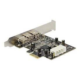 Image of Delock PCI Express card FireWire A / B - Videoaufnahmeadapter - PCIe