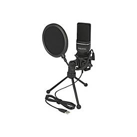 Image of Delock USB Condenser Microphone Set for Podcasting, Gaming and Vocals - Mikrofon