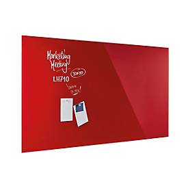 Design-Glasboard magnetoplan®, magnetisch, beschreibbar, Querformat, versch. Ausführungen