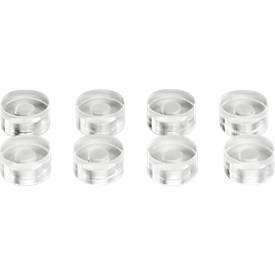 Design-Magnete aus Acryl, ø 20 mm, 8 Stück