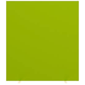 Design-Trennwand Paperflow, Stoffbespannung grün, schwer entflammbar gemäß DIN 4102 (B1), desinfektionsmittelbeständig, 