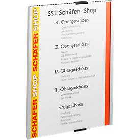 Deurbord INFO SIGN - 210 x 297 mm - A4 staand