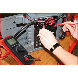Digital Multimeter inkl. Prüfspitzen und Krokodilklemmen
