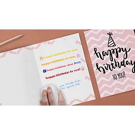 Digitaler Stempel COLOP e-mark®, 600 dpi, Micro-USB/WLAN, mit CMY Tintenpatrone, Druckkopf & Akku, weiß