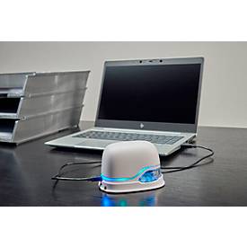 Digitaler Stempel COLOP e-mark®, 600 dpi, Micro-USB/WLAN, mit CMY Tintenpatrone, Druckkopf & Akku, weiß