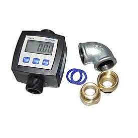 Digitaler Zähler FMT II für Bauer Kraftstoff-Tanks MT-E, mit 2 Drehverschraubungen, Summierspeicher