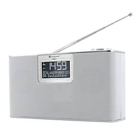 Digitalradio Soundmaster DAB700WE, DAB+/UKW, mit MP3, USB/Micro SD/Bluetooth, 20 Festsenderspeicher, B 240 x T 80 x H 140 mm, weiß