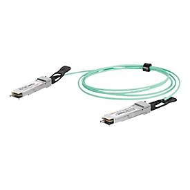 DIGITUS 100GBase Direktanschlusskabel - QSFP28 zu QSFP28 - 10 m - Glasfaser - Duplex - SFF-8431/SFF-8432 - Active Optical Cable (AOC)
