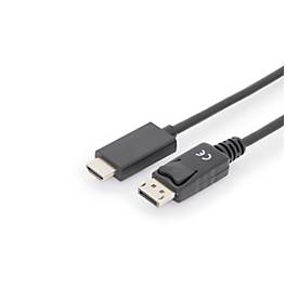 DIGITUS ASSMANN - Adapterkabel - DisplayPort männlich Verriegelung zu HDMI männlich