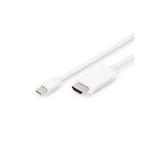 DIGITUS ASSMANN - Adapterkabel - Mini DisplayPort männlich zu HDMI männlich