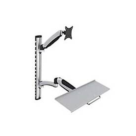 DIGITUS DA-90354 - Befestigungskit (Wandmontage, Tastaturarm, Monitorarm) - für LCD-Display/Tastatur - Bildschirmgröße: 43-69 cm (17'-27')