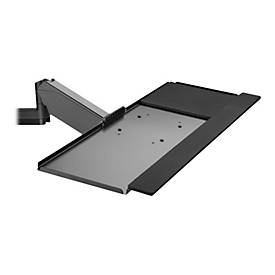 DIGITUS DA-90372 - Befestigungskit (CPU Wandhalterung, sit/stand workstation mount) - für LCD-Display / PC-Ausrüstung - Schwarz - Bildschirmgröße: 43.2-81.3 cm (17'-32')