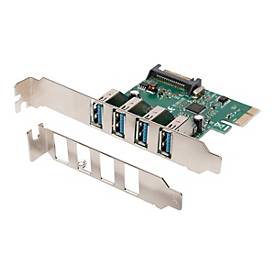 DIGITUS USB-Adapter - PCIe 2.0 - USB 3.0 x