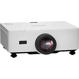 DLP Beamer Sharp P721Q, 4K UHD 3840 x 2160, 7200 ANSI Lumen, 1,6-facher Zoom, HDMI/USB/LAN, bis 20000 h, weiß