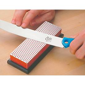 DMT Diamantschärfer, fein 25 µ, trocken & mit Wasser verwendbar, L 152 mm, in Kunststoffbox