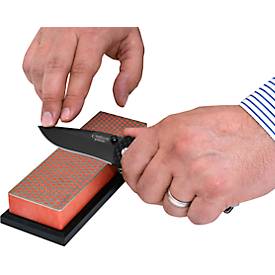 DMT Diamantschärfer, fein 25 µ, trocken & mit Wasser verwendbar, L 152 mm, in Kunststoffbox