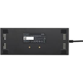 Dockingstation Kensington SD4842P USB-C Triple Video, 100 W, 4K, 1080 px, für bis zu 3 Monitore, DisplayPort/HDMI/USB/LAN/Audio, PCR, schwarz