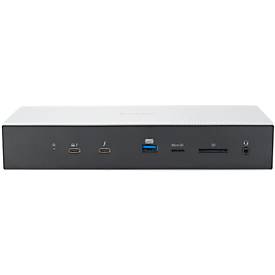Dockingstation Kensington SD5000T5 EQ, bis 140 W, bis 80 Gbit/s, kompatibel mit Thunderbolt, USB4 und USB-C, PCR-Aluminium