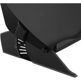 Dokumentenhalter Fellowes Easy Glide, neigbar, ergonomisch, schwarz/grau