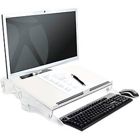 Dokumentenhalter Flex Desk 630 New, höhenverstellbar, mit Aufbewahrungsfach