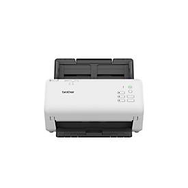 Dokumentenscanner Brother ADS-4300N, Schwarzweiß/Farbe, 40 Seiten/min & 80 Bilder/min, Duplex ADF, Mobilscan, LED-Anzeige, USB/LAN, bis A4