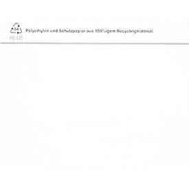 Dokumententasche/Lieferscheintasche SecurePack, C6, ohne Aufdruck, selbstklebend, wasserfest, PCR & FSC®-Kraftpapier, transparent, 250 Stück