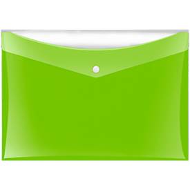Dokumententasche Veloflex VELOCOLOR®, DIN A4, Kunststoff, für ca. 100 Blatt, 6 Stück, grün