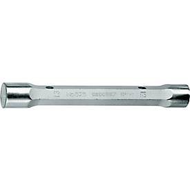 Doppelsteckschlüssel 626 SW 20x22mm L.175mm massiv Bohrungs-D.17,5/18,5mm