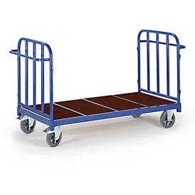Doppelstirnwandwagen, 1600 x 880 mm, Tragkraft 1.200 kg