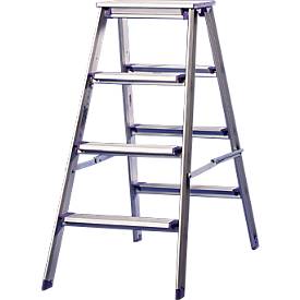 Doppelstufenleiter Lila-Serie, 4 Stufen