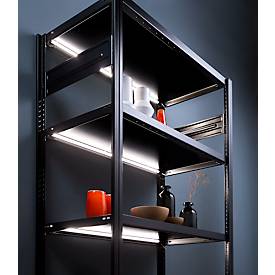 DOTLUX LED-Regalleuchte RETAILO Set 4x1130mm 12W 24V 4000K inkl.Netzteil Plug&Play