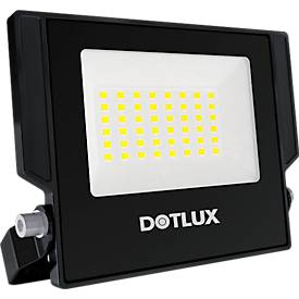 Dotlux LED-Strahler FLOOReco 30 W, 4000 K, IP66, schwarz