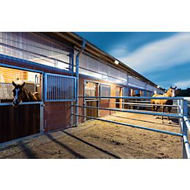 Dotlux LED-Strahler FLOORslim 30 W, 4000 K, IP65, schwarz