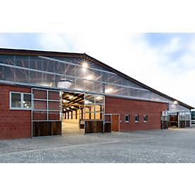 Dotlux LED-Strahler FLOORslim 30 W, 4000 K, IP65, schwarz