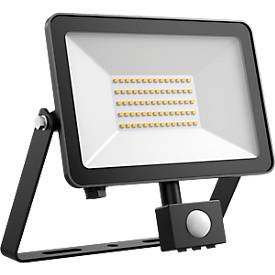 DOTLUX LED-Strahler FLOORslim-sensor 50W 4000K mit PIR-Bewegungsmelder, schwarz