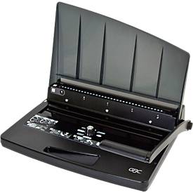 Draht-Bindegerät GBC Wire Bind W15, bis zu 125 Blatt, Stanzen 15 Blatt, DIN A4, mit Tragegriff