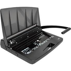 Draht-Bindegerät GBC Wire Bind W15, bis zu 125 Blatt, Stanzen 15 Blatt, DIN A4, mit Tragegriff