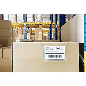 Drahtbügeltasche Durable, DIN A5 quer, ohne Schutzklappe, B 450 x H 205 mm, PP, transparent, 50 Stück