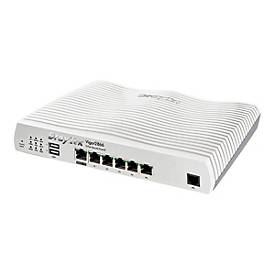 Draytek Vigor 2866 - Router - DSL-Modem 5-Port-Switch - 1GbE - WAN-Ports: 2 - wandmontierbar