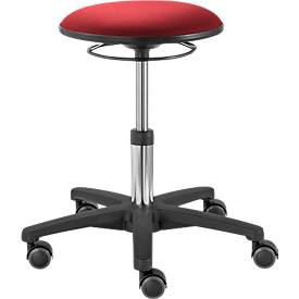 Drehhocker TEC basic IS 1989, höhenverstellbar, ergonomischer Polster-Sitz, versch. Farben