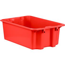 Drehstapelbehälter FB 601, 30 l, rot