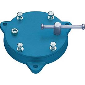 Drehteller Heuer Front f.Backen-B.140mm stahlgeschmiedet HEUER