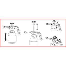 Druck-Pump-Schaum-Sprüher (Schäumer), 1,5 l