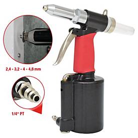 Druckluft-Blindniet-Pistole, 2,4-3,2-4-4,8mm