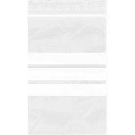 Druckverschlussbeutel, mit Beschriftungsfeld & Verschlussleiste, 150 x 100 mm