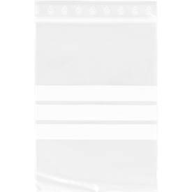 Druckverschlussbeutel, mit Beschriftungsfeld & Verschlussleiste, 170 x 120 mm