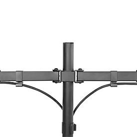 Dual-Monitorarm Neomounts by Newstar FPMA-D550DDBLACK, bis 32“, neig-/dreh-/schwenkbar, höhen- & tiefenverstellbar